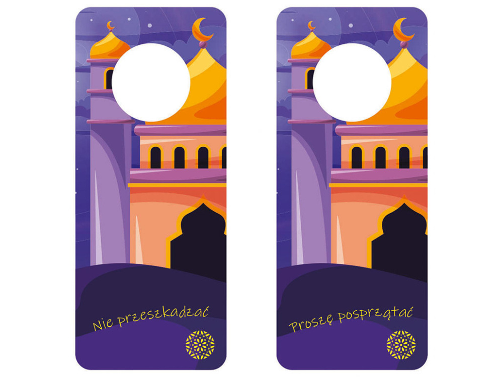 Logo trade mainoslahja kuva: Hotellin oviripustin 1815117