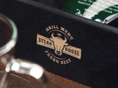 Logo trade mainoslahja kuva: Puinen laatikko 1870121