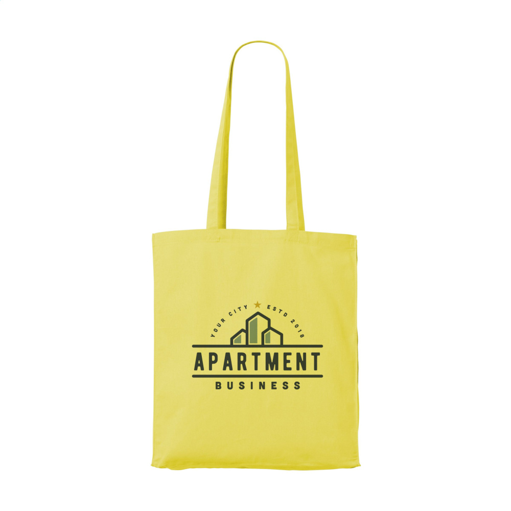 Logo trade mainostuote kuva: Värillinen Square Bag (160 g/m²) puuvillakassi