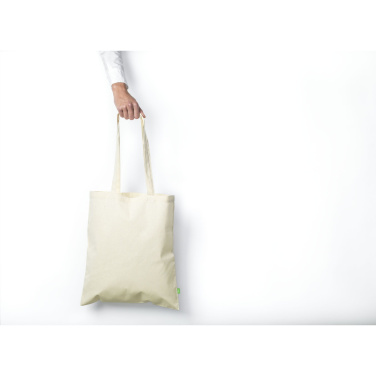 Logo trade mainoslahjat tuotekuva: Luomupuuvillainen GOTS Shopper (140 g/m²) pussi