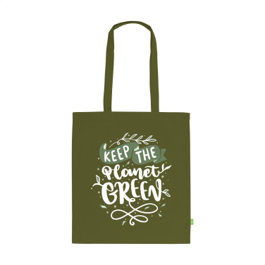 Logotrade liikelahja tuotekuva: Organic Cotton Shopper (140 g/m²) pussi