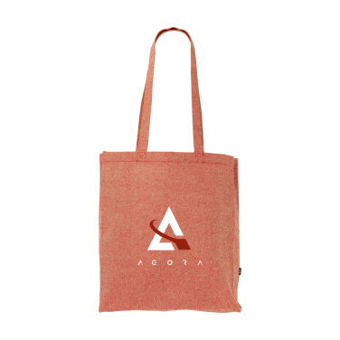 Logotrade liikelahja tuotekuva: Melange Shopper GRS kierrätetty kangaskassi (280 g/m²).