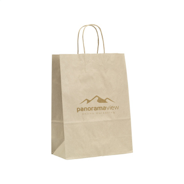 Logo trade mainostuote kuva: Leaf It Bag Leveä kierrätetty ruohopaperi (90 g/m²) M
