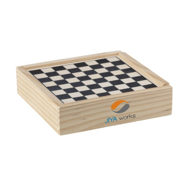 Logo trade mainostuotet tuotekuva: WoodGame 5-in-1 -pelisetti