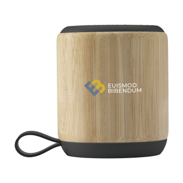 Logo trade mainostuotet tuotekuva: Timor Bamboo langaton kaiutin