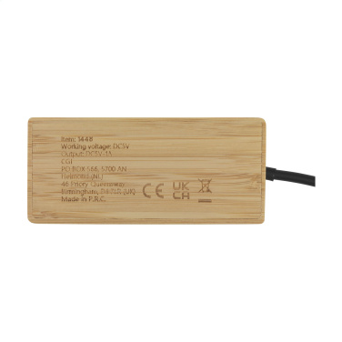 Logotrade liikelahja tuotekuva: Fyra Bamboo Hub