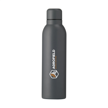 Logo trade liikelahjat mainoslahjat kuva: Helios RCS kierrätysteräspullo 470 ml
