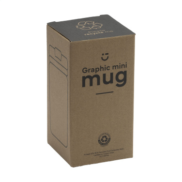 Logo trade mainoslahja kuva: Graafinen Mini Muki RCS kierrätetystä teräksestä 250 ml lämpökuppi