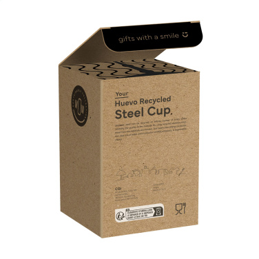 Logo trade mainoslahja kuva: Huevo RCS Recycled Steel Cup 350 ml lämpökuppi