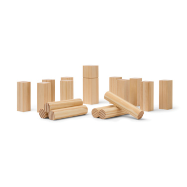 Logo trade mainoslahja kuva: VINGA Kubb-minikeilapeli