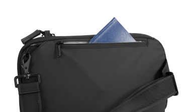 Logo trade mainoslahja ja liikelahja tuotekuva: Urban Sling vettähylkivä laajennettava crossbody -laukku