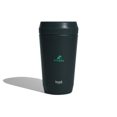 Logo trade liikelahja kuva: Topl Recycled Steel To Go Tumbler Patented 360 Lid 354ml