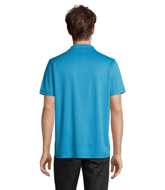 Logo trade liikelahja kuva: PITCHER UNISEX POLO