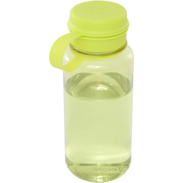 Logotrade liikelahja tuotekuva: Ryder 900 ml:n RCS-sertifioitu RPET-urheilupullo monitoimikannella