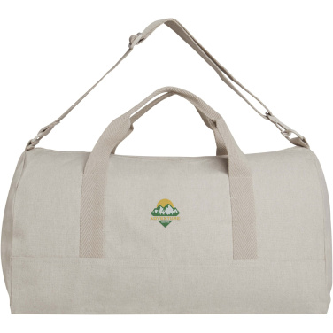 Logotrade liikelahjat mainoslahjat tuotekuva: Porter 500 g/m²:nAware™ kierrätetty duffelilaukku 50 l