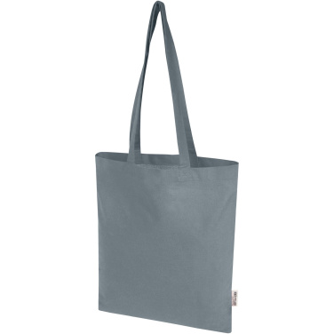 Logotrade mainoslahja tuotekuva: Madras Blend 140 g/m²:n GRS-kierrätetystä puuvillasta valmistettu 7 l:n kassi