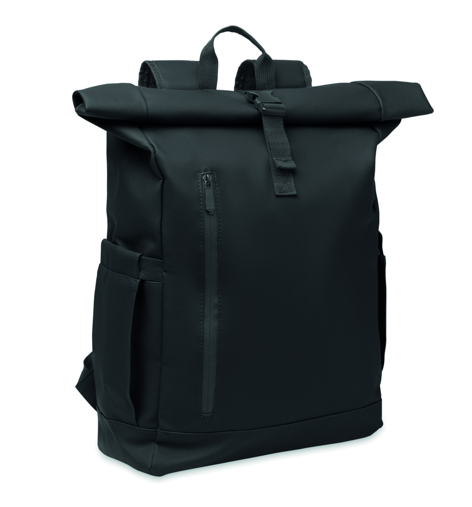Logotrade mainoslahja tuotekuva: Rolltop tietokonereppu 600D