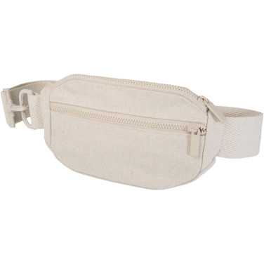 Logo trade mainostuote kuva: Crescent 500 g/m²:n Aware™ kierrätetty crossbody-laukku