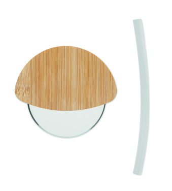 Logo trade mainoslahjat tuotekuva: Pizzaleikkuri bambu