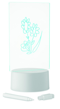 Logotrade mainoslahjat ja liikelahjat tuotekuva: Valaistu LED-muistitaulu