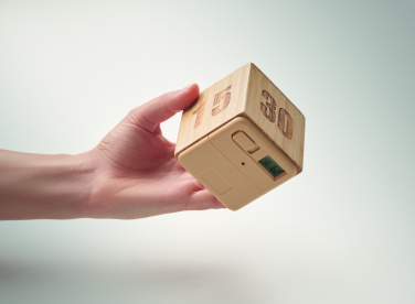 Logotrade mainoslahja ja liikelahja kuva: Bambu twist ajastin