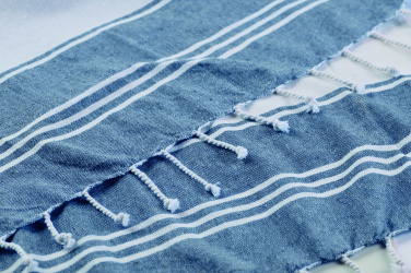 Logotrade liikelahjat mainoslahjat tuotekuva: Rantakassi hamam-pyyhkeellä