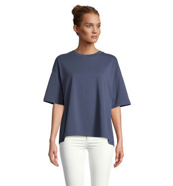 Logo trade liikelahjat tuotekuva: BOXY DAMEN T-SHIRT OVERSIZE