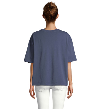 Logo trade mainoslahja kuva: BOXY DAMEN T-SHIRT OVERSIZE