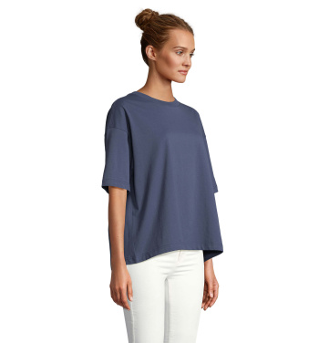 Logo trade liikelahjat tuotekuva: BOXY DAMEN T-SHIRT OVERSIZE