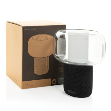 Logo trade liikelahja kuva: Lux RCS -kierrätysmuovinen 10W kaiutinvalaisin