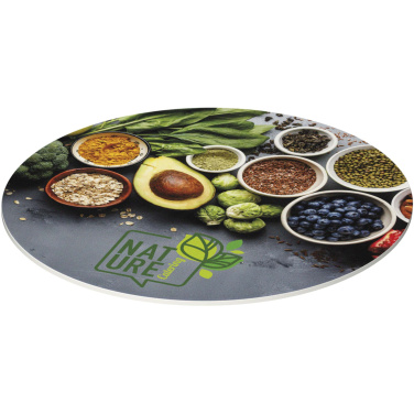 Logo trade liikelahja kuva: Lumin pyöreä lasinalunen