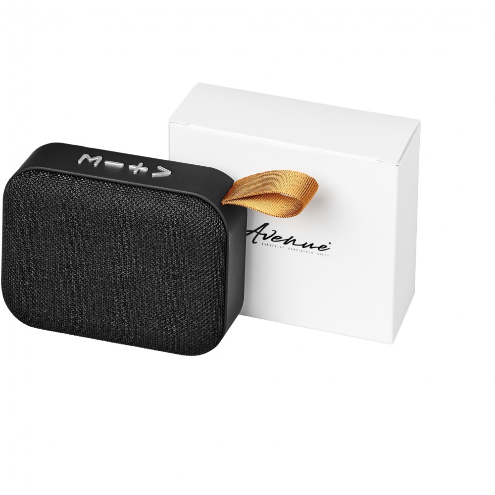 Logotrade reklaminės dovanos nuotrauka: Madingo audinio Bluetooth® garsiakalbis