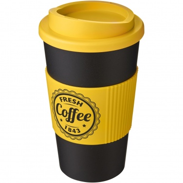Logotrade dovana nuotrauka: Americano® 350 ml izoliuotas stiklainis su rankena