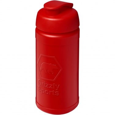 Logotrade reklaminiai produktai nuotrauka: Baseline Rise 500 ml sportinis buteliukas su atverčiamu dangteliu