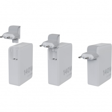 Logotrade reklaminiai produktai nuotrauka: Xtorm XVC2140 GaN Ultra 140W kelioninis įkroviklis su 240W USB-C PD laidu