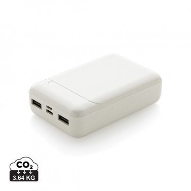 Logotrade reklaminės dovanos nuotrauka: RCS standartinis perdirbto plastiko 10 000 mAh maitinimo blokas