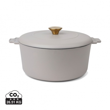 Logotrade reklaminės dovanos nuotrauka: VINGA Monte heritage cocotte 5,5L