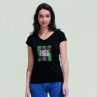 Logotrade firminės dovanos nuotrauka: MOON MOTERIŠKI MARŠKINĖLIAI 150g