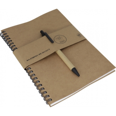 Logotrade dovana nuotrauka: A5 ECO bloknotas KENTWOOD