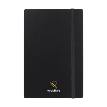 Logotrade verslo dovanos nuotrauka: Bamboo Journal Naked Spine Popierinis bloknotas juodas A5
