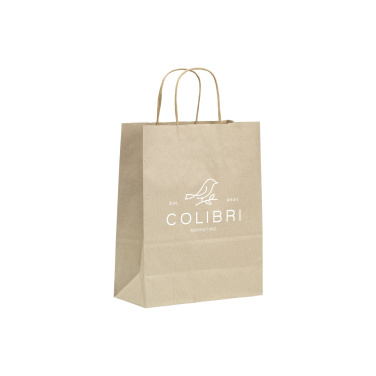 Logotrade reklaminės dovanos nuotrauka: Leaf It Bag perdirbtas žolės popierius (90 g/m²) S