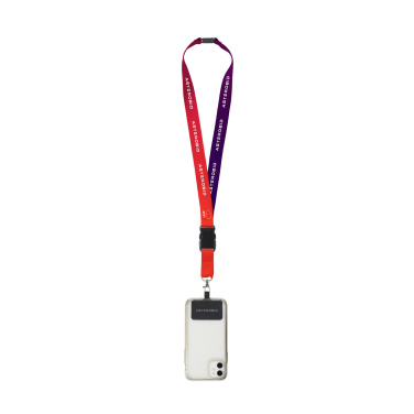Logotrade firminės dovanos nuotrauka: Lanyard Promo Complete Sublimatie RPET 2 cm su pataisu