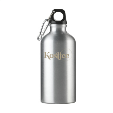 Logotrade verslo dovanos nuotrauka: AluMini GRS Recycled 500 ml vandens butelis