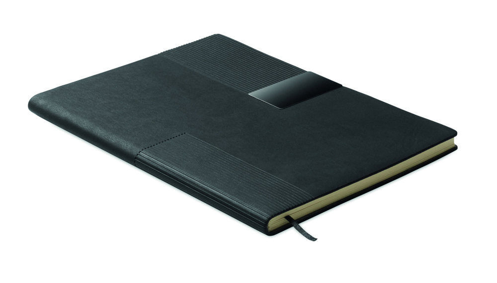 Logotrade reklaminės dovanos nuotrauka: A5 PU užrašų knygelė