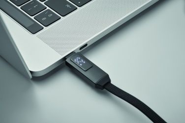 Logotrade dovana nuotrauka: 60 W įkrovimo laido raktų pakabukas