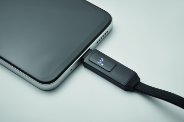 Logotrade reklaminiai produktai nuotrauka: 60 W įkrovimo laido raktų pakabukas