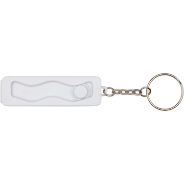 Logotrade reklaminiai produktai nuotrauka: „Aggia“ perdirbto plastiko telefono stovas su žaislu „Fidget“