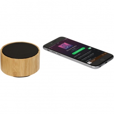 Logotrade ziemassvētku dāvanas foto: Cosmos bambusa Bluetooth® skaļrunis