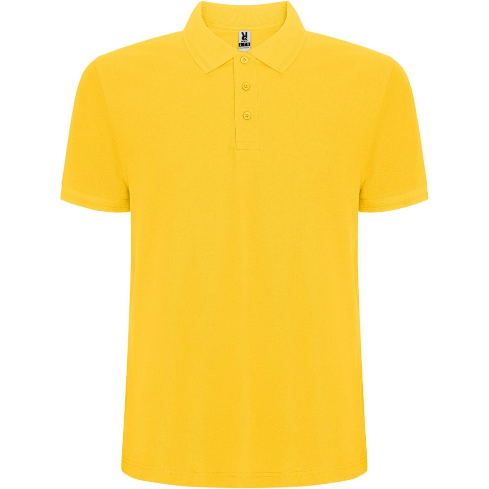 Logotrade biznesa dāvanas foto: Pegaso Premium vīriešu polo ar īsām piedurknēm