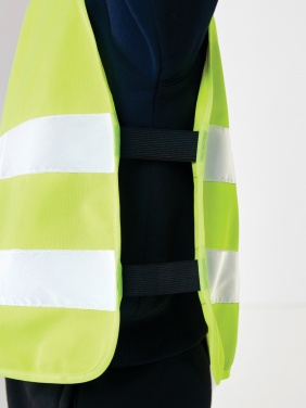 Logotrade logo dāvanas foto: GRS pārstrādāta PET augstas redzamības drošības veste 7-12 gadi